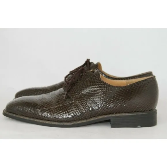 Giorgio Brutini Slaton Genuine Snake Oxford Shoes