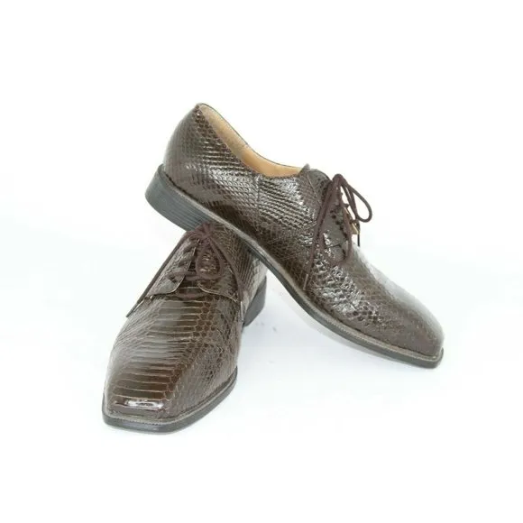 Giorgio Brutini Slaton Genuine Snake Oxford Shoes