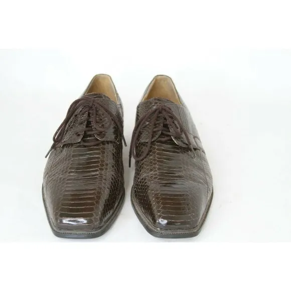 Giorgio Brutini Slaton Genuine Snake Oxford Shoes