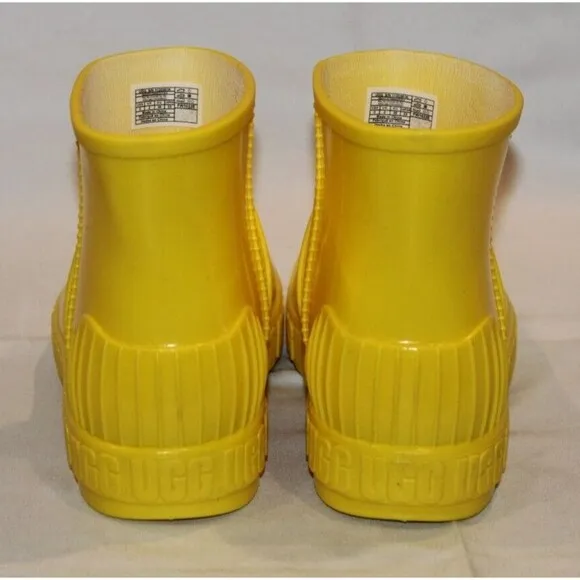 Girl's Boots UGG‎ Kids Drizlita Glitter Youth Sz 4 Yellow NEW