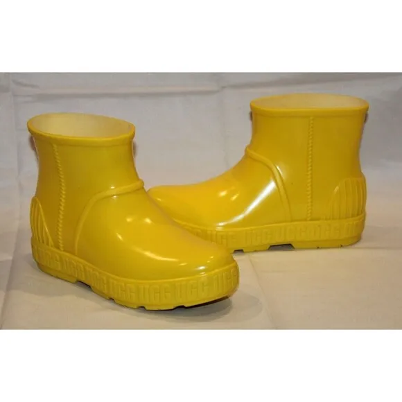 Girl's Boots UGG‎ Kids Drizlita Glitter Youth Sz 4 Yellow NEW