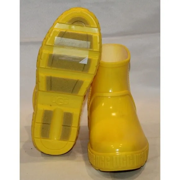 Girl's Boots UGG‎ Kids Drizlita Glitter Youth Sz 4 Yellow NEW