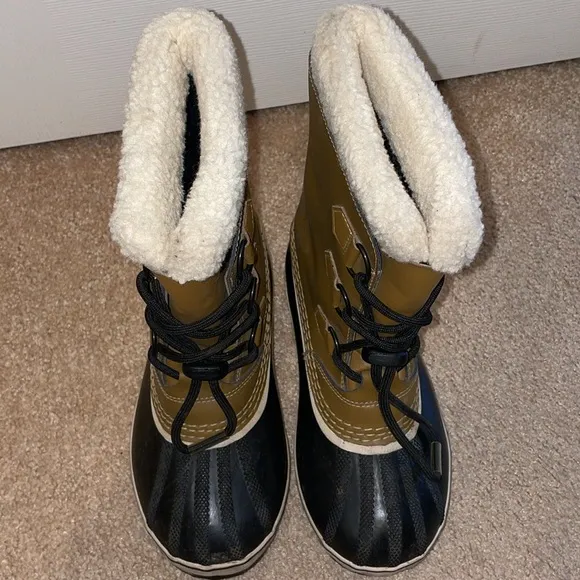Girls Sorel Youth Yoot Pac TP Insulated Waterproof Mesquite Winter Boots