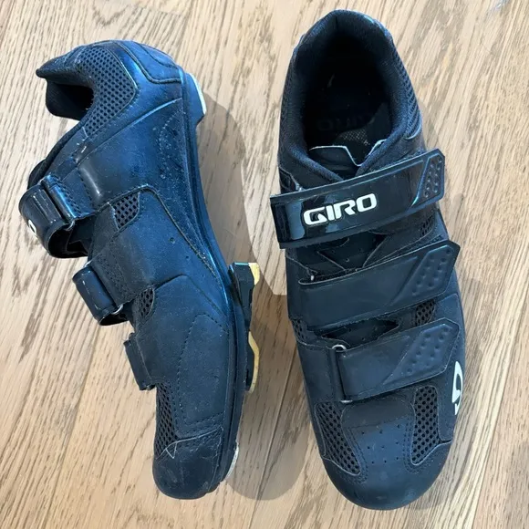 Giro Treble II Black Cycling Shoes