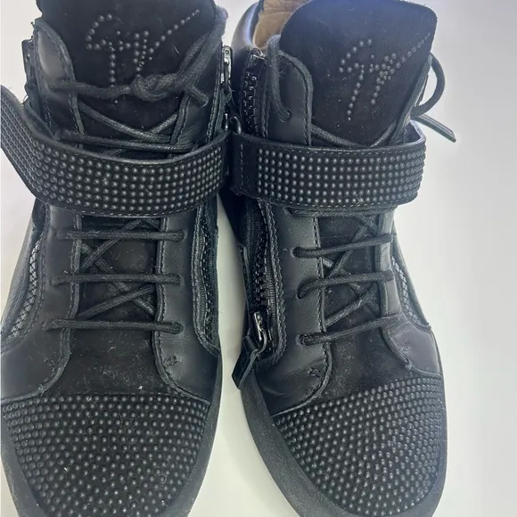 Giuseppe Zanotti | Shoes | Giuseppe Zanotti Mens Size 9 Black Leather...