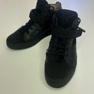 Giuseppe Zanotti | Shoes | Giuseppe Zanotti Mens Size 9 Black Leather...