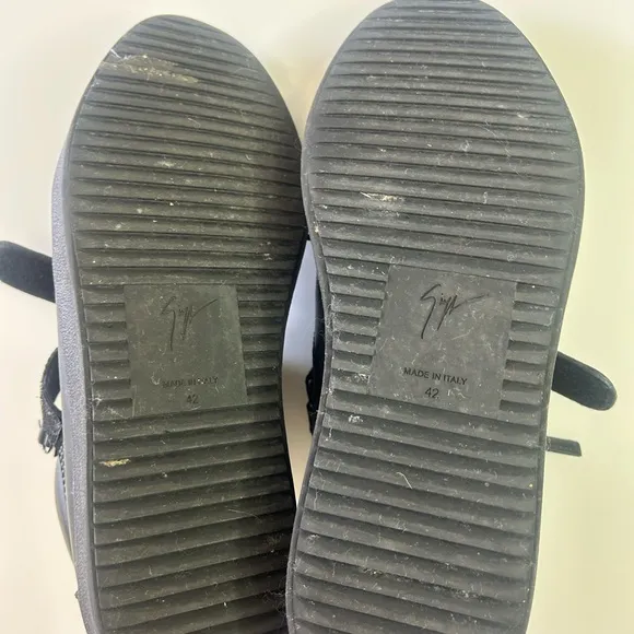 Giuseppe Zanotti | Shoes | Giuseppe Zanotti Mens Size 9 Black Leather...