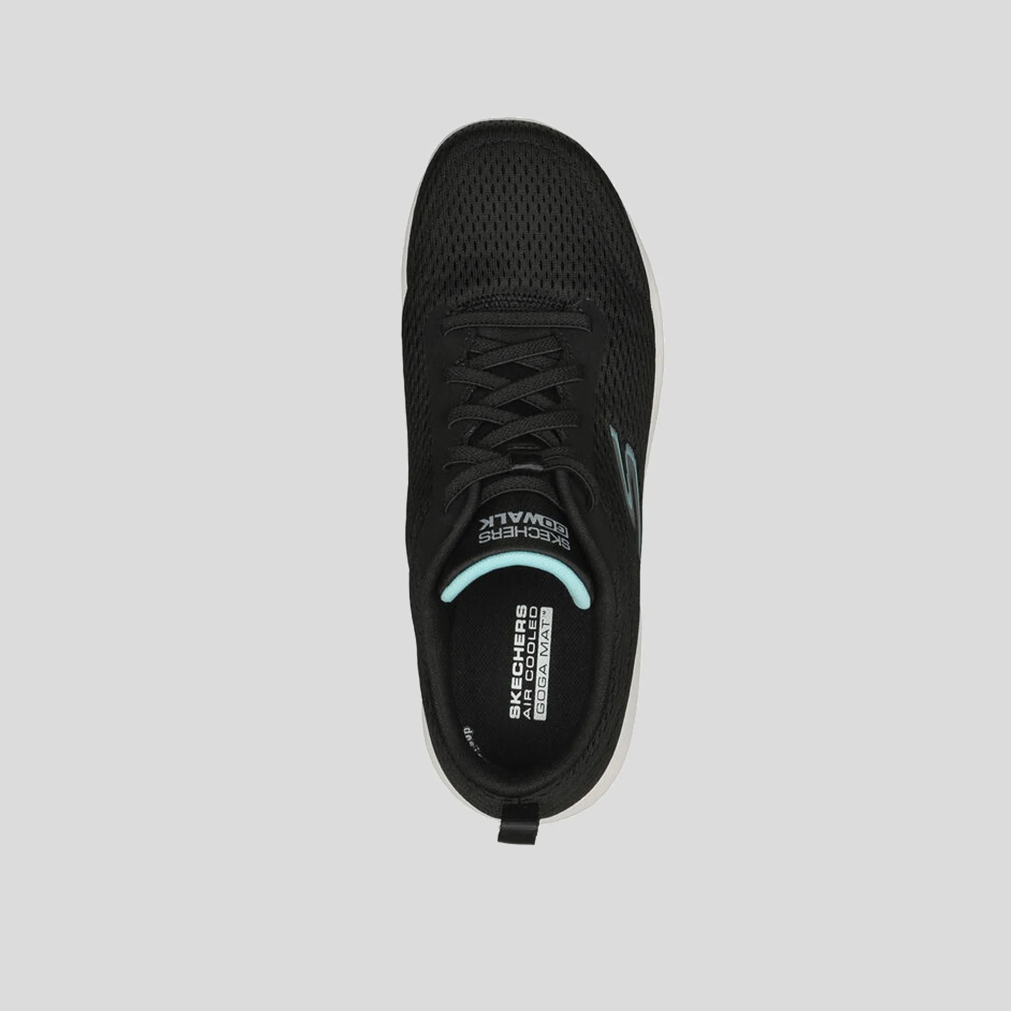 GO WALK Travel - Fun Journey | Black/Aqua Trim