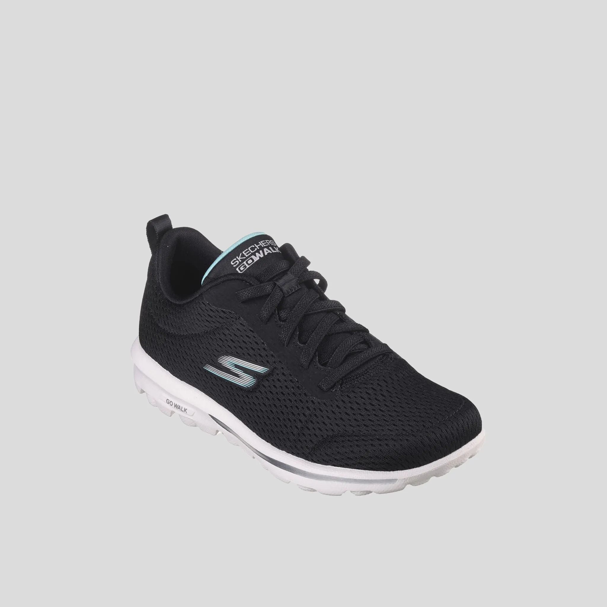 GO WALK Travel - Fun Journey | Black/Aqua Trim