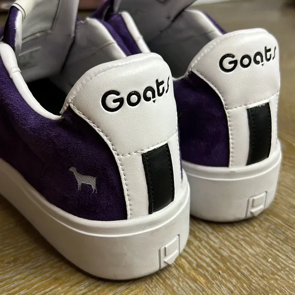 GOATS Purple Suede Sneakers 8.5