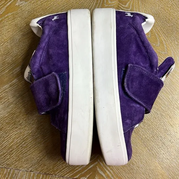 GOATS Purple Suede Sneakers 8.5