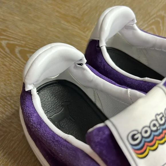 GOATS Purple Suede Sneakers 8.5