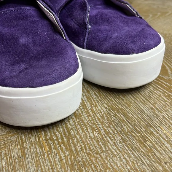 GOATS Purple Suede Sneakers 8.5