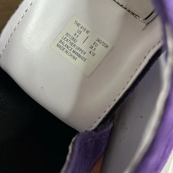 GOATS Purple Suede Sneakers 8.5