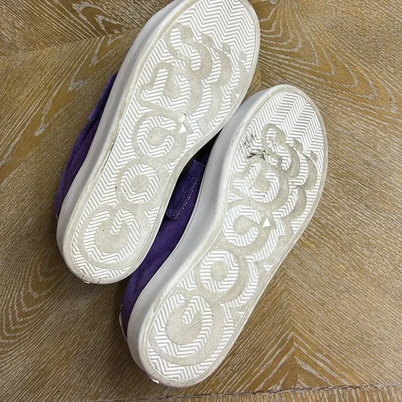 GOATS Purple Suede Sneakers 8.5