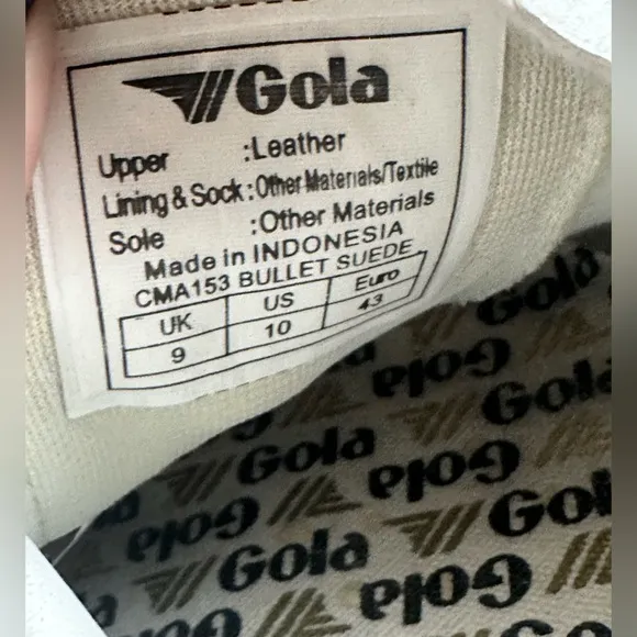 Gola Classics HurricaneSuede Sneakers sz 10