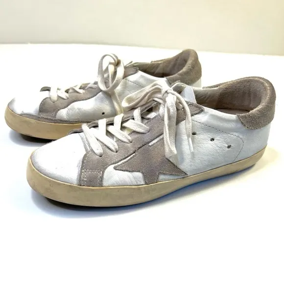 Golden Goose GGDB Archive Leather Sneakers Size 36