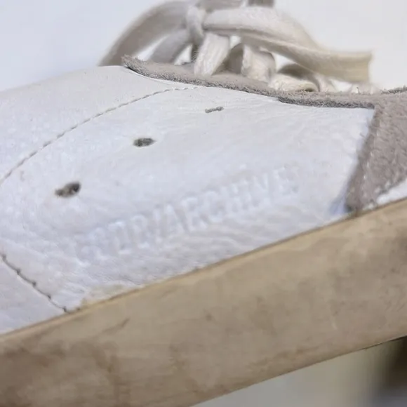 Golden Goose GGDB Archive Leather Sneakers Size 36