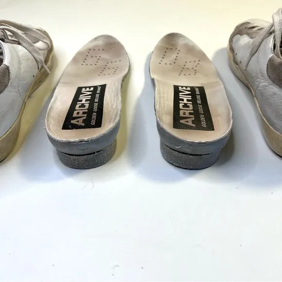Golden Goose GGDB Archive Leather Sneakers Size 36