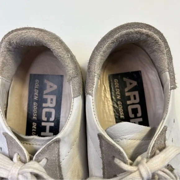 Golden Goose GGDB Archive Leather Sneakers Size 36