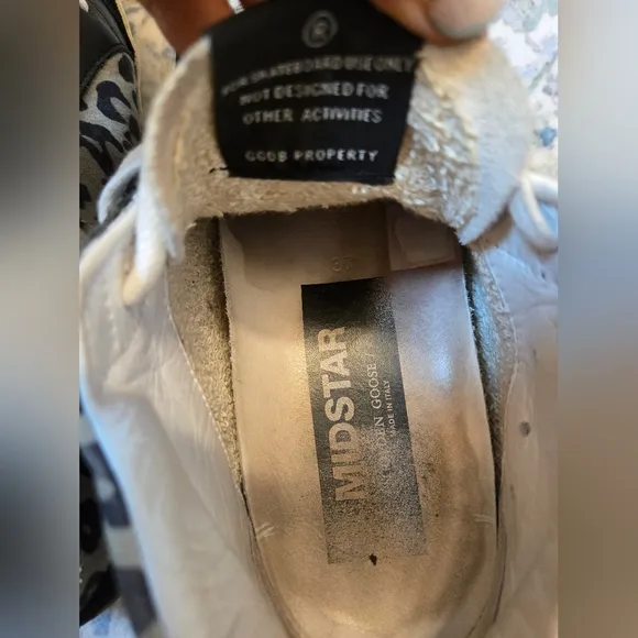 Golden Goose Leopard Midstar Sneakers