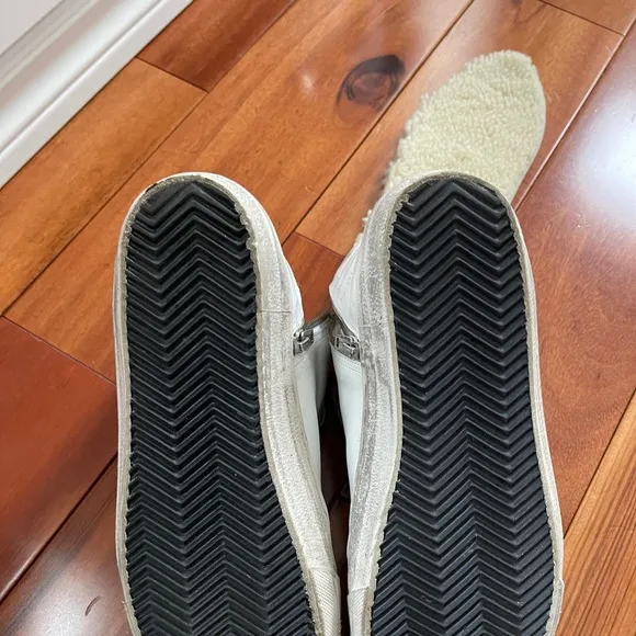Golden Goose Slide Shearling Sneakers