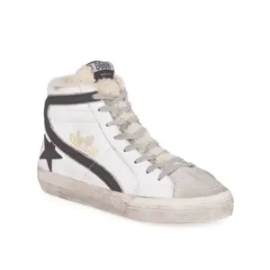 Golden Goose Slide Shearling Sneakers