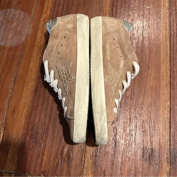 Golden Goose Super-Star Ladies Suede Sneakers Size 38