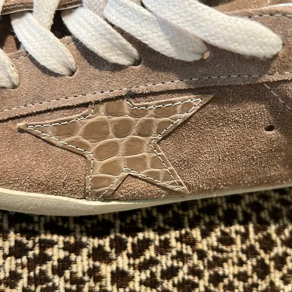 Golden Goose Super-Star Ladies Suede Sneakers Size 38