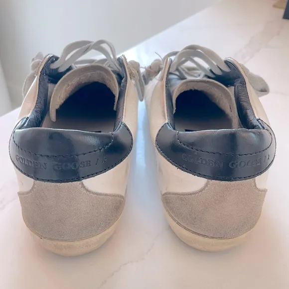 Golden Goose Women's mixed leather white Sneakers