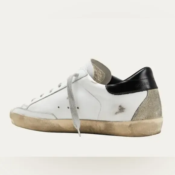 Golden Goose Women's mixed leather white Sneakers