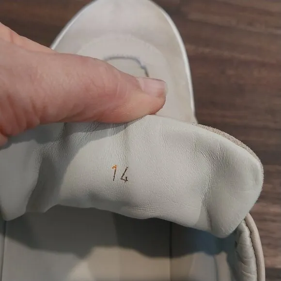 Good Man Brand Casual Shoes Mens 14 Beige Taupe Suede Leather Sneaker Walking