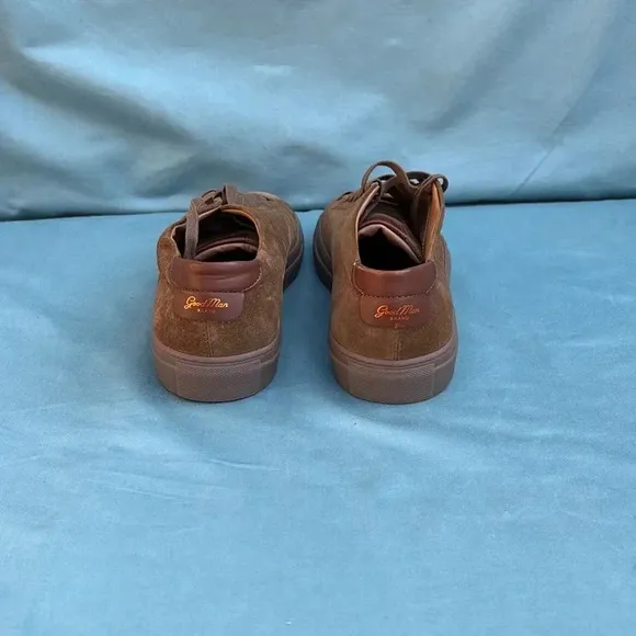 GOOD MAN BRAND Sneakers Brown Suede Size 13 NWOT leather comfort casual comfort