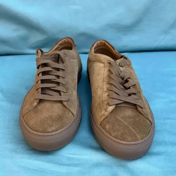 GOOD MAN BRAND Sneakers Brown Suede Size 13 NWOT leather comfort casual comfort