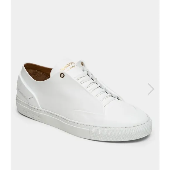 Grand Voyage Los Angeles avedon White Leather Men's Shoes