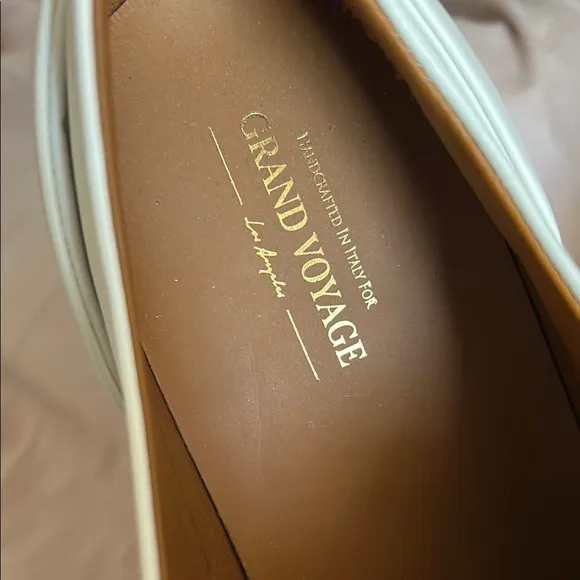 Grand Voyage Los Angeles avedon White Leather Men's Shoes
