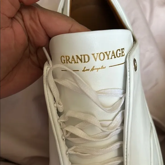 Grand Voyage Los Angeles avedon White Leather Men's Shoes