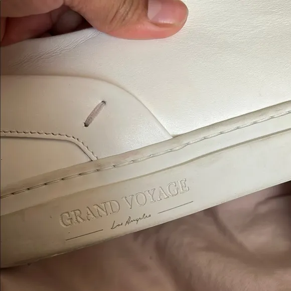 Grand Voyage Los Angeles avedon White Leather Men's Shoes