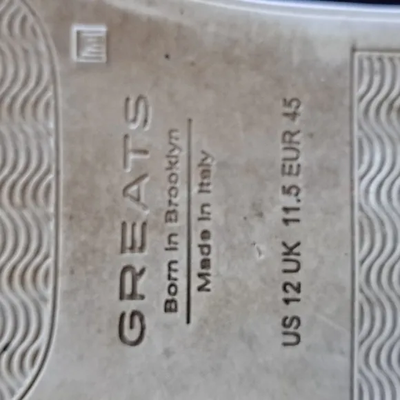Greats Brooklyn Mens Royale 2.0 Grey Suede Leather‎ Casual Sneakers Size 12
