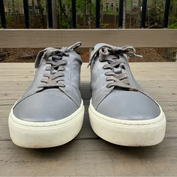 GREATS Royale Gray Leather Sneakers size 13