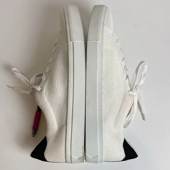 Greats The Royale Knit White Navy Sneakers Shoes 13 Preppy Academia Tenniscore
