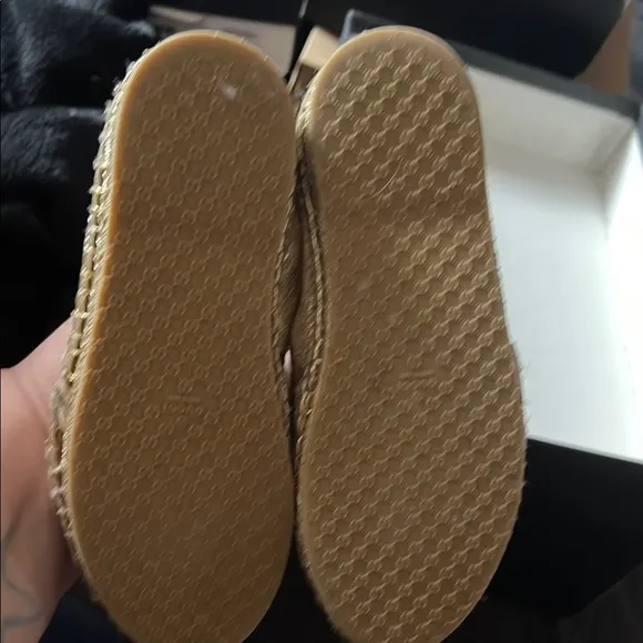 Gucci Gold Moccasins Elegant Casual Footwear