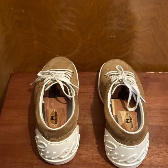 Gucci Suede Softy Tek Sneakers