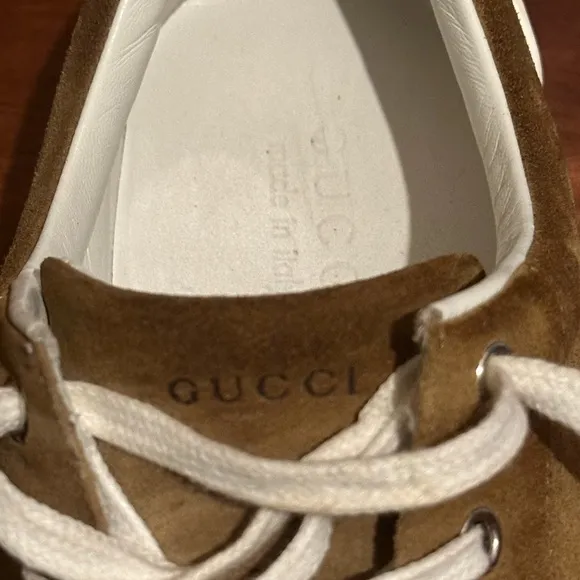 Gucci Suede Softy Tek Sneakers