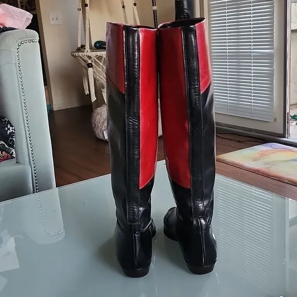 Gucci Leather Riding Boots