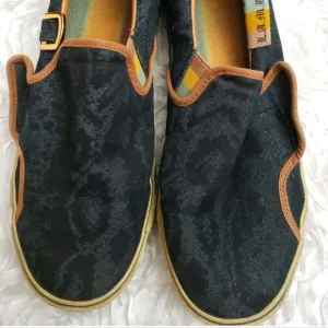 Gwen Stefani LAMB Katella Slip On blue Shoes Women's Sz 9 Royal Elastics