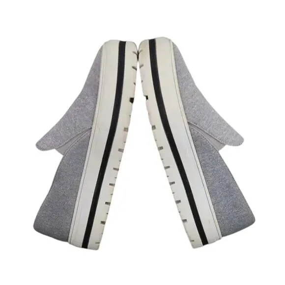 Halogen Shoes Womens 6 Sneakers Slip On Platform Fashion Casual Grey Lifestyle