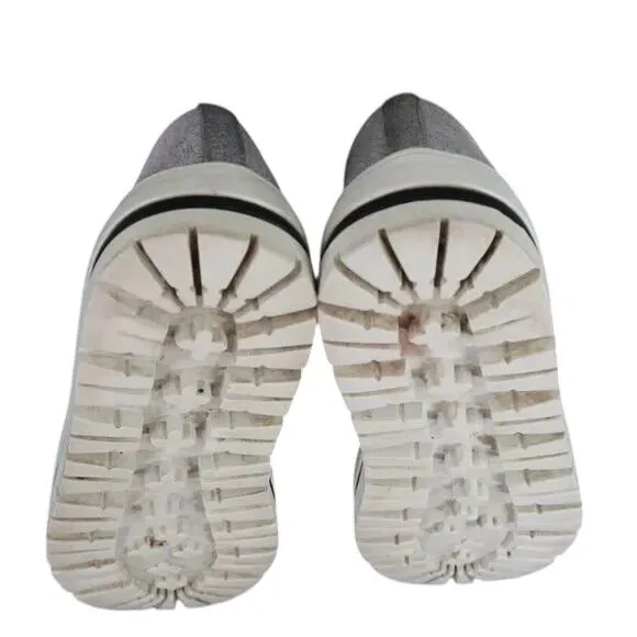 Halogen Shoes Womens 6 Sneakers Slip On Platform Fashion Casual Grey Lifestyle