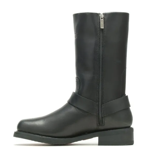 Harley-davidson Hustin Waterproof Leather Riding Boots black men’s 10