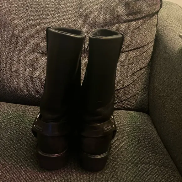 Harley-davidson Hustin Waterproof Leather Riding Boots black men’s 10